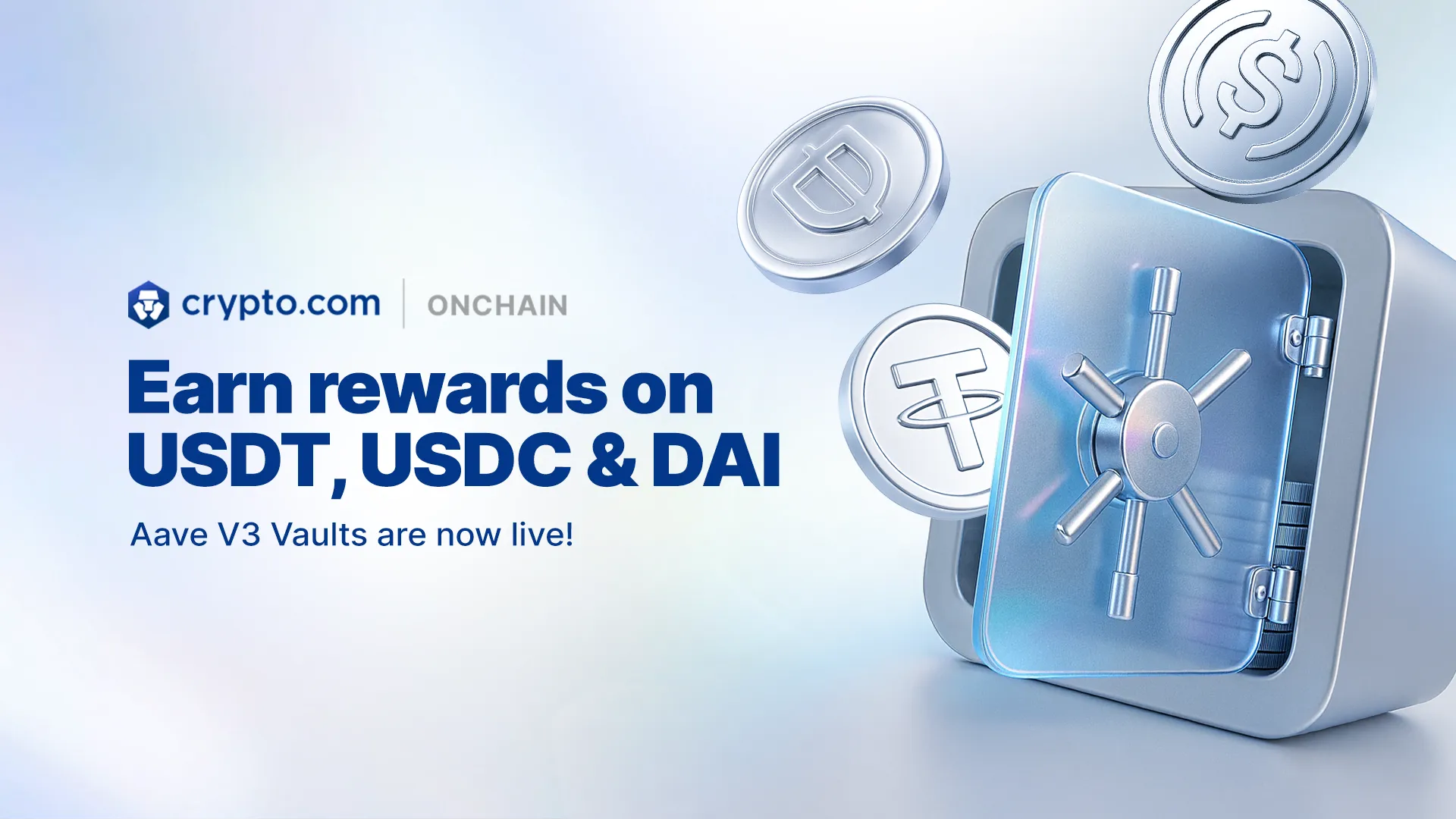 Earn rewards on USDT  USDC   DAI