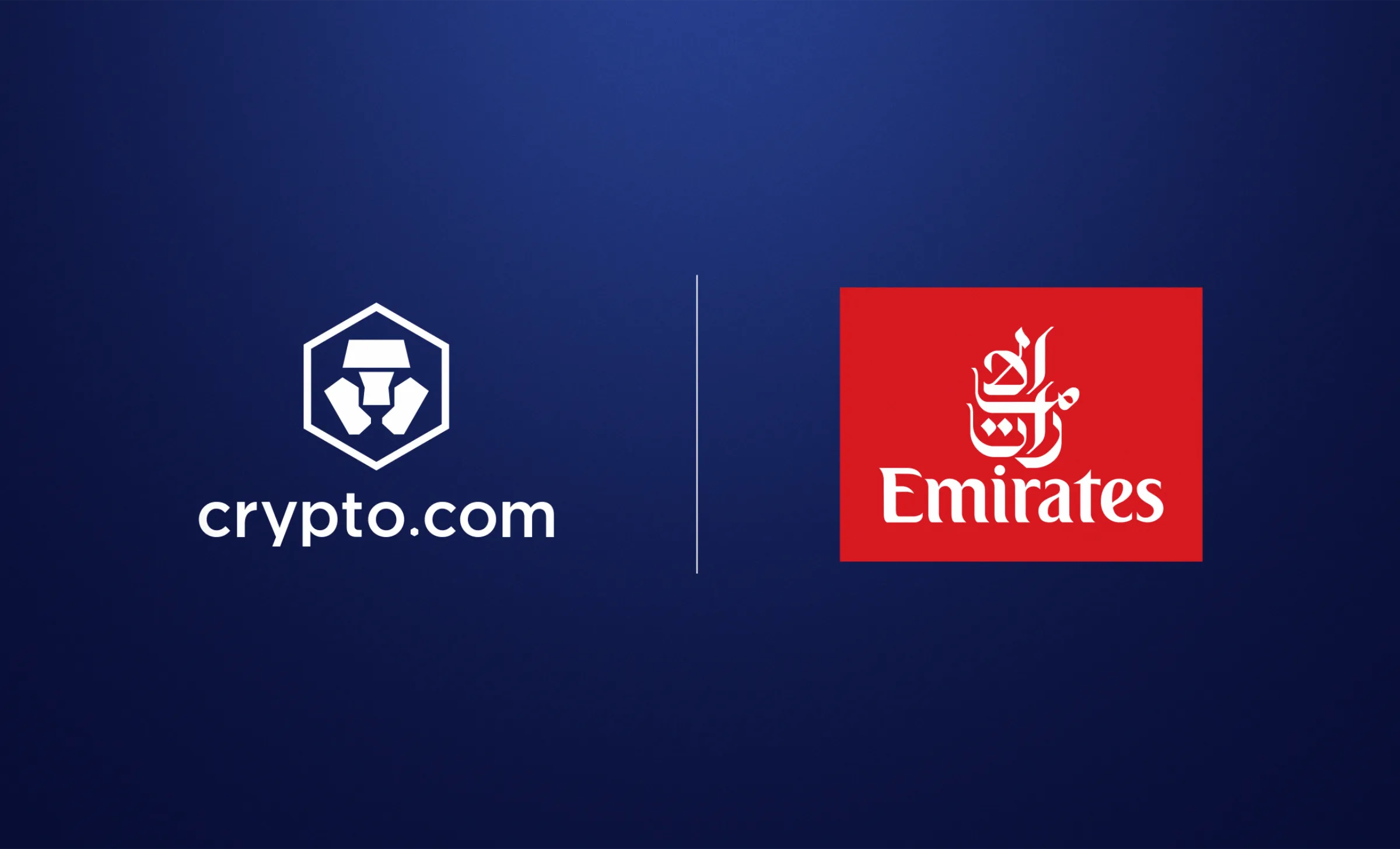 Crypto com x Emirates Announcement