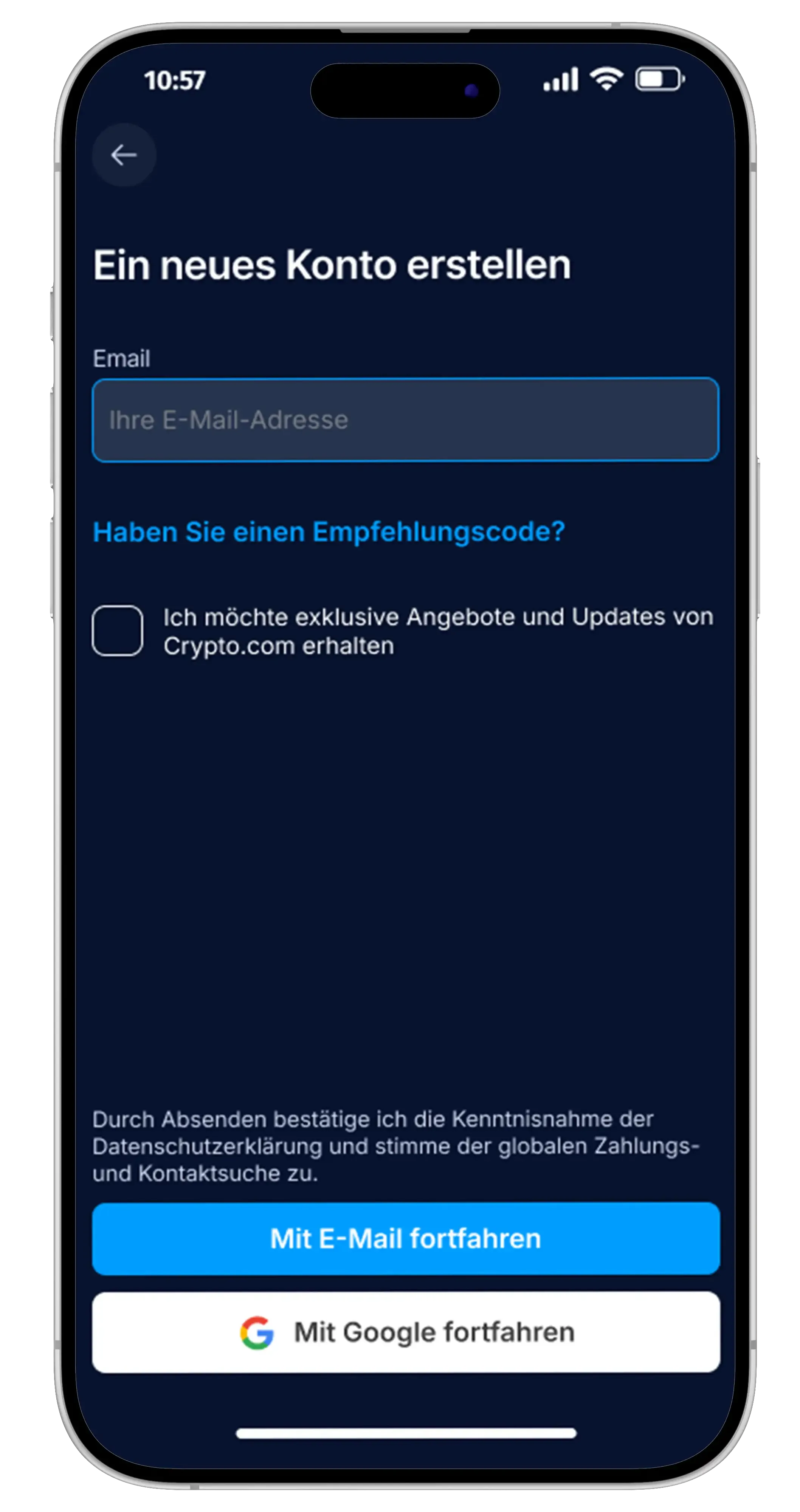 Ethereum-Konto in Deutschland eröffnen | Nr. 1 App - Crypto.com Deutschland