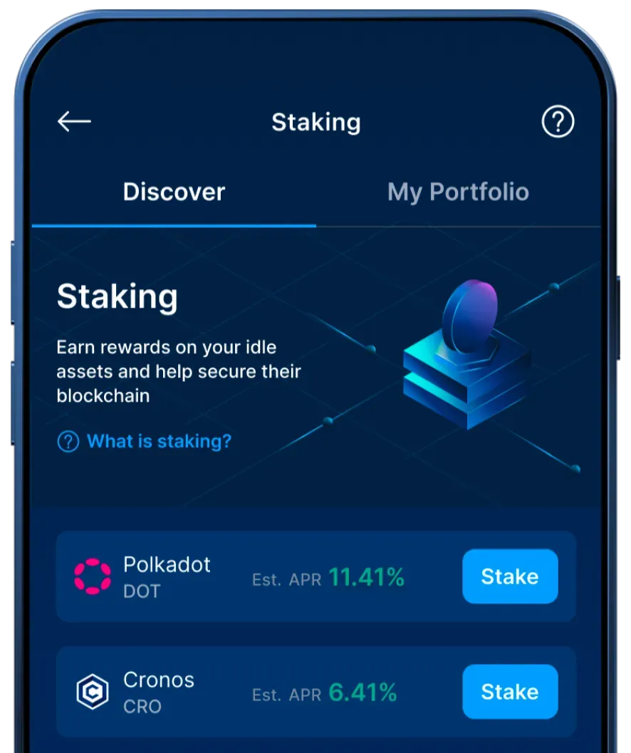 Crypto Staking — Crypto.com | Earn up to 28.06% per year by staking with us