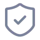 home icon checkmark