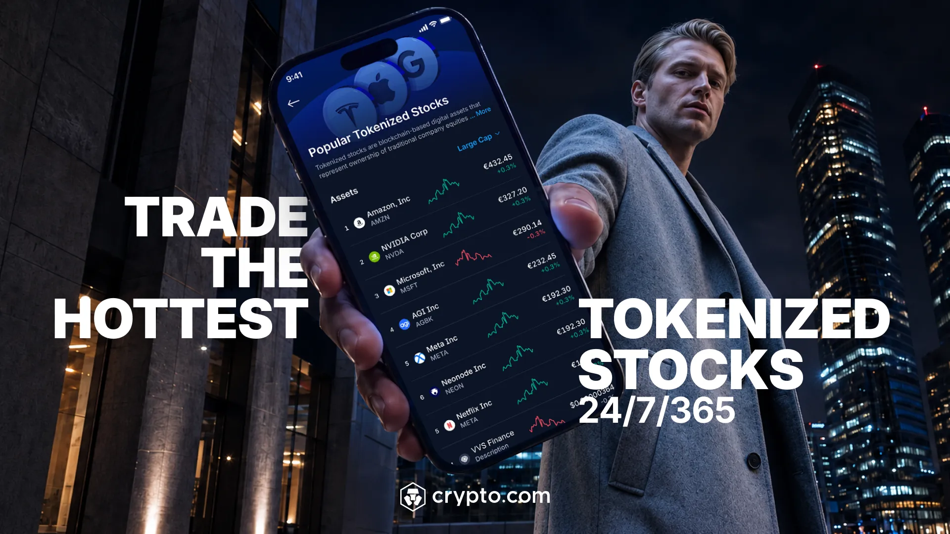 Tokenized Stocks is now available to EEA users  Trade 24 7 and Get Exposure to Global Giants from Just  1
