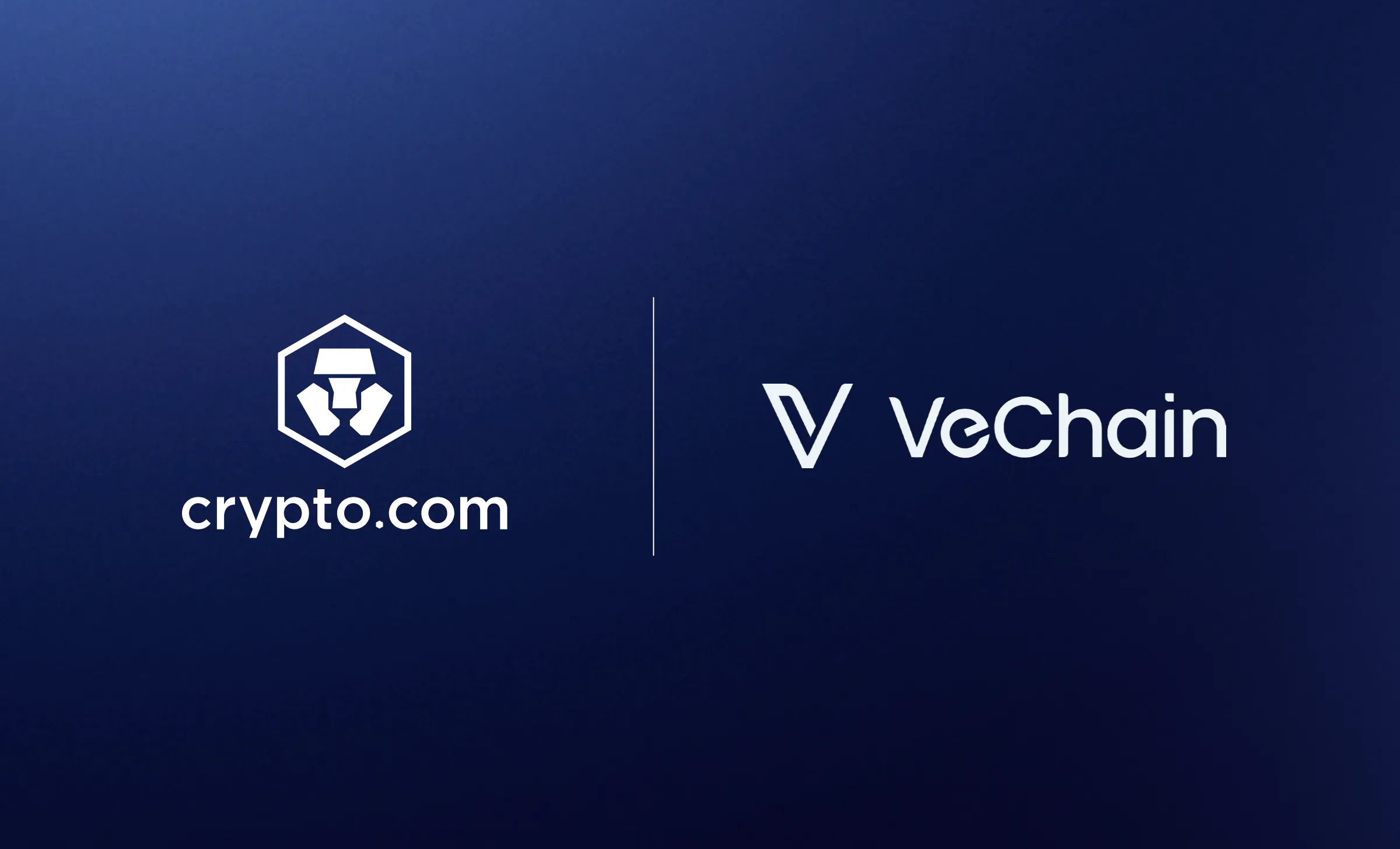 VeChain Foundation Selects Crypto.com for Secure Institutional Custody and Liquidity