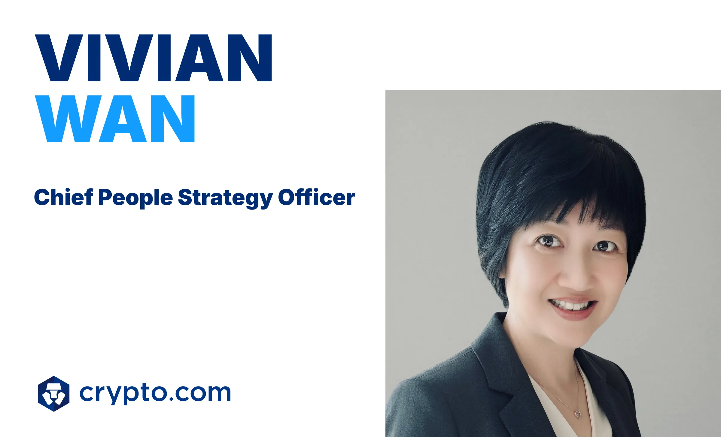 VIVIAN WAN ANNOUNCEMENT